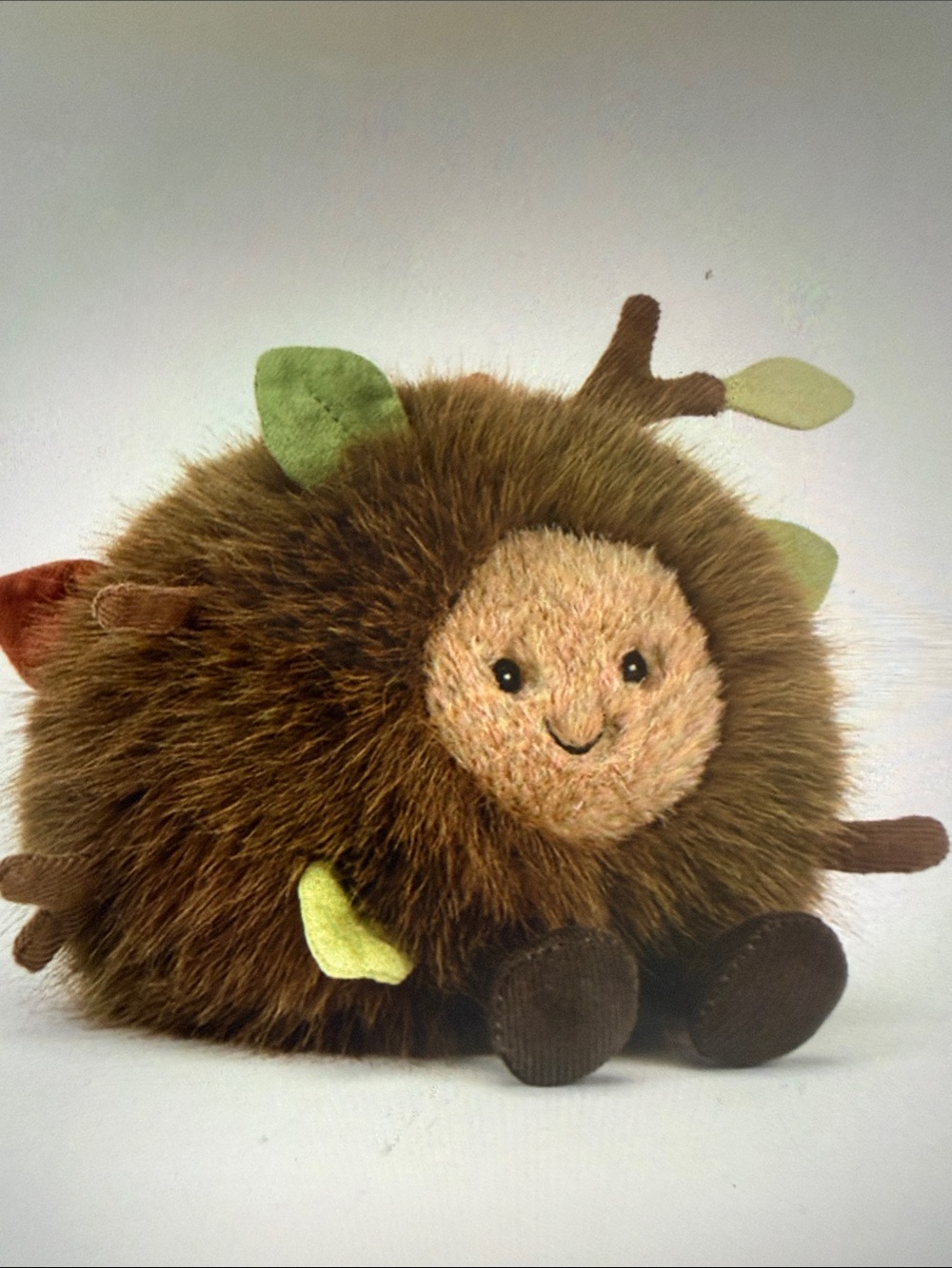 New JellyCat Amuseables Muldhi Woodland Floor Plushie NWT